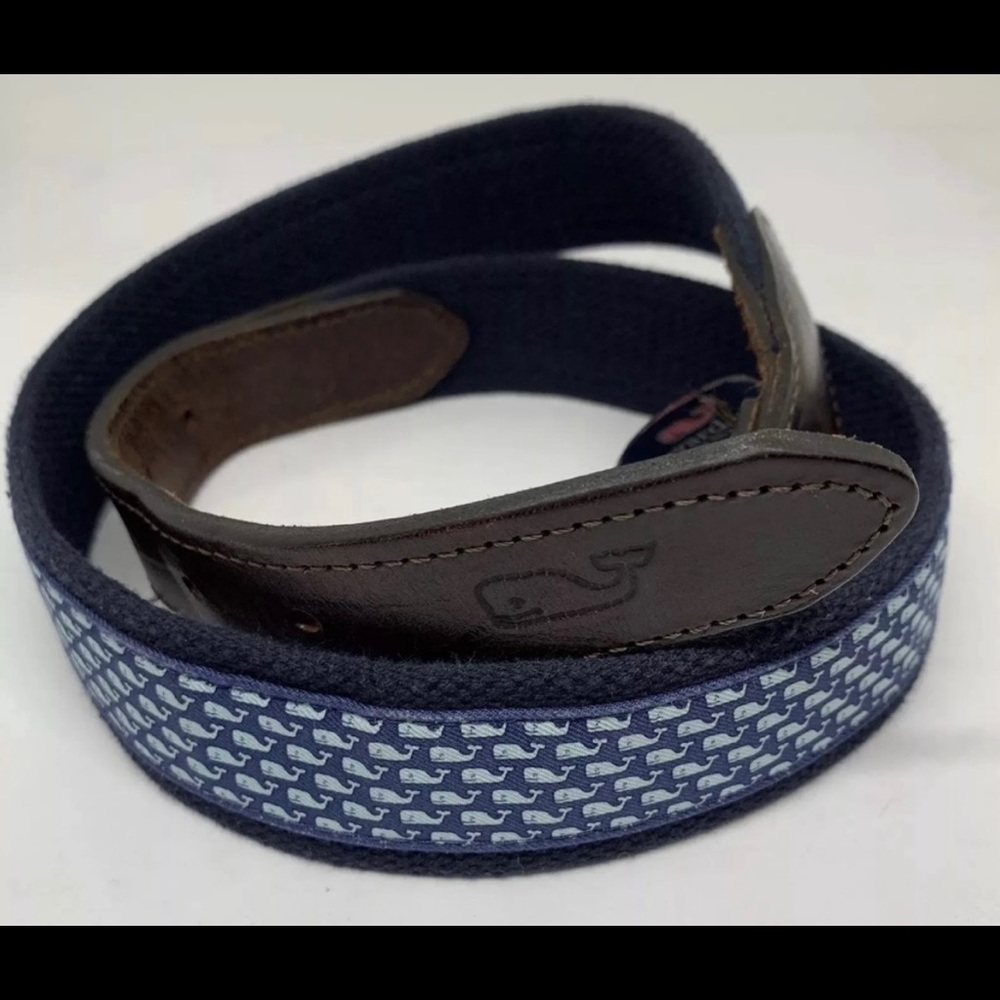 Vineyard Vines | Whale Canvas Club Belt